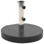 Base de sombrilla de granito redonda negro 28,5 kg de vidaXL, Bases para sombrillas - Ref: Foro24-45064, Precio: 88,75 €, Des...