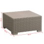 Keter Mesa de jardín California capuchino 198074 de , Sofás modulares de exterior - Ref: Foro24-420002, Precio: 92,35 €, Desc...