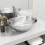 Silver ceramic sink 40x33x13.5 cm by vidaXL, Sinks - Ref: Foro24-143473, Price: 78,50 €, Discount: %