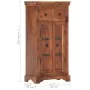 Aparador de madera maciza de acacia 50x30x100 cm de , Aparadores - Ref: Foro24-248003, Precio: 278,31 €, Descuento: %