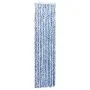 Cortina mosquitera chenilla azul blanco y plateada 56x185 cm de , Mosquiteras para ventanas - Ref: Foro24-284273, Precio: 40,...