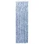 Cortina mosquitera chenilla azul blanco y plateada 56x185 cm de , Mosquiteras para ventanas - Ref: Foro24-284273, Precio: 40,...