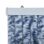 Cortina mosquitera chenilla azul blanco y plateada 56x185 cm de , Mosquiteras para ventanas - Ref: Foro24-284273, Precio: 40,...
