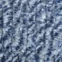Cortina mosquitera chenilla azul blanco y plateada 56x185 cm de , Mosquiteras para ventanas - Ref: Foro24-284273, Precio: 40,...