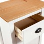 Mesita de noche Hill madera maciza de pino blanco 46x35x49,5 cm de , Aparadores - Ref: Foro24-288914, Precio: 105,85 €, Descu...