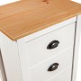 Mesita de noche Hill madera maciza de pino blanco 46x35x49,5 cm de , Aparadores - Ref: Foro24-288914, Precio: 105,85 €, Descu...