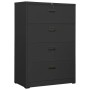Armario archivador de acero antracita 90x46x134 cm de , Armarios archivadores - Ref: Foro24-336297, Precio: 451,63 €, Descuen...