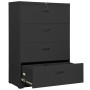 Armario archivador de acero antracita 90x46x134 cm de , Armarios archivadores - Ref: Foro24-336297, Precio: 451,63 €, Descuen...