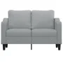 Sofá de 2 plazas de tela gris claro 120 cm de , Sofás - Ref: Foro24-359351, Precio: 200,85 €, Descuento: %