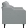 Sofá de 2 plazas de tela gris claro 120 cm de , Sofás - Ref: Foro24-359351, Precio: 200,85 €, Descuento: %
