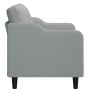 Sofá de 2 plazas de tela gris claro 120 cm de , Sofás - Ref: Foro24-359351, Precio: 203,27 €, Descuento: %