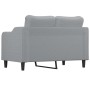 Sofá de 2 plazas de tela gris claro 120 cm de , Sofás - Ref: Foro24-359351, Precio: 203,27 €, Descuento: %