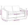 Sofá de 2 plazas de tela gris claro 120 cm de , Sofás - Ref: Foro24-359351, Precio: 200,85 €, Descuento: %