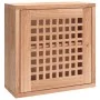 Mueble de pared madera maciza nogal 42x18x42 cm de , Taquillas y armarios de almacenamiento - Ref: Foro24-350367, Precio: 51,...