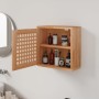 Mueble de pared madera maciza nogal 42x18x42 cm de , Taquillas y armarios de almacenamiento - Ref: Foro24-350367, Precio: 53,...
