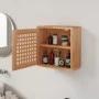 Mueble de pared madera maciza nogal 42x18x42 cm de , Taquillas y armarios de almacenamiento - Ref: Foro24-350367, Precio: 51,...