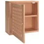 Mueble de pared madera maciza nogal 42x18x42 cm de , Taquillas y armarios de almacenamiento - Ref: Foro24-350367, Precio: 51,...