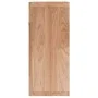 Mueble de pared madera maciza nogal 42x18x42 cm de , Taquillas y armarios de almacenamiento - Ref: Foro24-350367, Precio: 51,...
