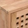 Mueble de pared madera maciza nogal 42x18x42 cm de , Taquillas y armarios de almacenamiento - Ref: Foro24-350367, Precio: 51,...
