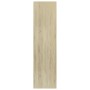 Estantería libros madera contrachapada blanco roble 36x30x143cm de , Librerías y estanterías - Ref: Foro24-800149, Precio: 54...