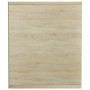 Estantería libros madera contrachapada blanco roble 36x30x143cm de , Librerías y estanterías - Ref: Foro24-800149, Precio: 54...