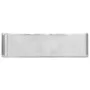 Lavabo con orificio para grifo 48x37x13,5 cm cerámica plateado de vidaXL, Lavabos - Ref: Foro24-143485, Precio: 70,92 €, Desc...