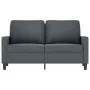 Dark gray velvet 2-seater sofa 120 cm by , Sofas - Ref: Foro24-359190, Price: 200,11 €, Discount: %