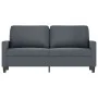 Sofá de 2 plazas de terciopelo gris oscuro 140 cm de , Sofás - Ref: Foro24-359200, Precio: 200,16 €, Descuento: %