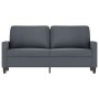 Sofá de 2 plazas de terciopelo gris oscuro 140 cm de , Sofás - Ref: Foro24-359200, Precio: 207,52 €, Descuento: %