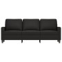 Sofá de 3 plazas terciopelo negro 180 cm de , Sofás - Ref: Foro24-359214, Precio: 273,38 €, Descuento: %