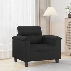Schwarzer Kunstledersessel 60 cm von , Sofas - Ref: Foro24-359573, Preis: 157,59 €, Rabatt: %