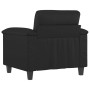 Sillón cuero sintético negro 60 cm de , Sofás - Ref: Foro24-359573, Precio: 148,94 €, Descuento: %