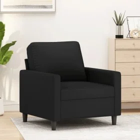 Sillón de terciopelo negro 60 cm de , Sofás - Ref: Foro24-359184, Precio: 160,75 €, Descuento: %