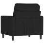 Sillón de terciopelo negro 60 cm de , Sofás - Ref: Foro24-359184, Precio: 156,90 €, Descuento: %