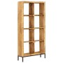 Estantería madera maciza de mango 80x25x175 cm de , Librerías y estanterías - Ref: Foro24-247966, Precio: 366,57 €, Descuento: %