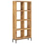 Estantería madera maciza de mango 80x25x175 cm de , Librerías y estanterías - Ref: Foro24-247966, Precio: 366,57 €, Descuento: %
