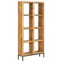Estantería madera maciza de mango 80x25x175 cm de , Librerías y estanterías - Ref: Foro24-247966, Precio: 366,57 €, Descuento: %