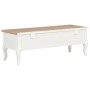 Mueble para TV de madera blanco 100x35x35 cm de , Muebles TV - Ref: Foro24-280049, Precio: 179,37 €, Descuento: %