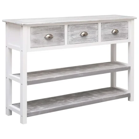 Aparador de madera gris envejecido 115x30x76 cm de , Aparadores - Ref: Foro24-284163, Precio: 143,84 €, Descuento: %