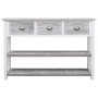 Aparador de madera gris envejecido 115x30x76 cm de , Aparadores - Ref: Foro24-284163, Precio: 145,74 €, Descuento: %
