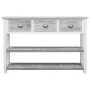 Aparador de madera gris envejecido 115x30x76 cm de , Aparadores - Ref: Foro24-284163, Precio: 143,84 €, Descuento: %