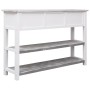 Aparador de madera gris envejecido 115x30x76 cm de , Aparadores - Ref: Foro24-284163, Precio: 145,74 €, Descuento: %