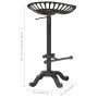 Taburete de cocina hierro fundido negro by , Kitchen stools - Ref: Foro24-321044, Price: 102,75 €, Discount: %