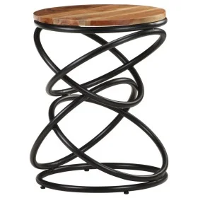 Mesa auxiliar de madera de acacia maciza 40x40x52 cm de , Mesas auxiliares - Ref: Foro24-321059, Precio: 93,25 €, Descuento: %