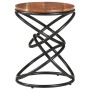 Mesa auxiliar de madera de acacia maciza 40x40x52 cm de , Mesas auxiliares - Ref: Foro24-321059, Precio: 94,76 €, Descuento: %