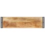 Mesa consola de madera de mango rugosa 120x30x75 cm de , Mesas auxiliares - Ref: Foro24-321099, Precio: 158,55 €, Descuento: %