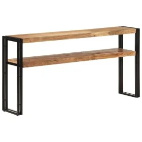 Mesa consola de madera maciza de acacia 150x30x75 cm de , Mesas auxiliares - Ref: Foro24-321103, Precio: 175,26 €, Descuento: %