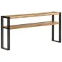 Mesa consola de madera maciza de acacia 150x30x75 cm de , Mesas auxiliares - Ref: Foro24-321103, Precio: 175,26 €, Descuento: %