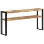 Mesa consola de madera maciza de acacia 150x30x75 cm de , Mesas auxiliares - Ref: Foro24-321103, Precio: 175,26 €, Descuento: %