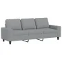 Dreiteiliges Sofaset in hellem Grau aus Stoff. von , Sofas - Ref: Foro24-3201906, Preis: 504,35 €, Rabatt: %